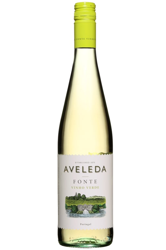 Aveleda Vinho Verde Fonte 2023 Front Bottle Shot