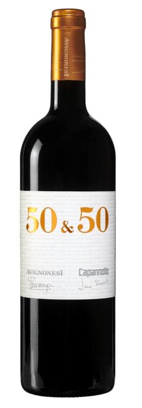 Avignonesi 50 & 50 2018 Front Bottle Shot