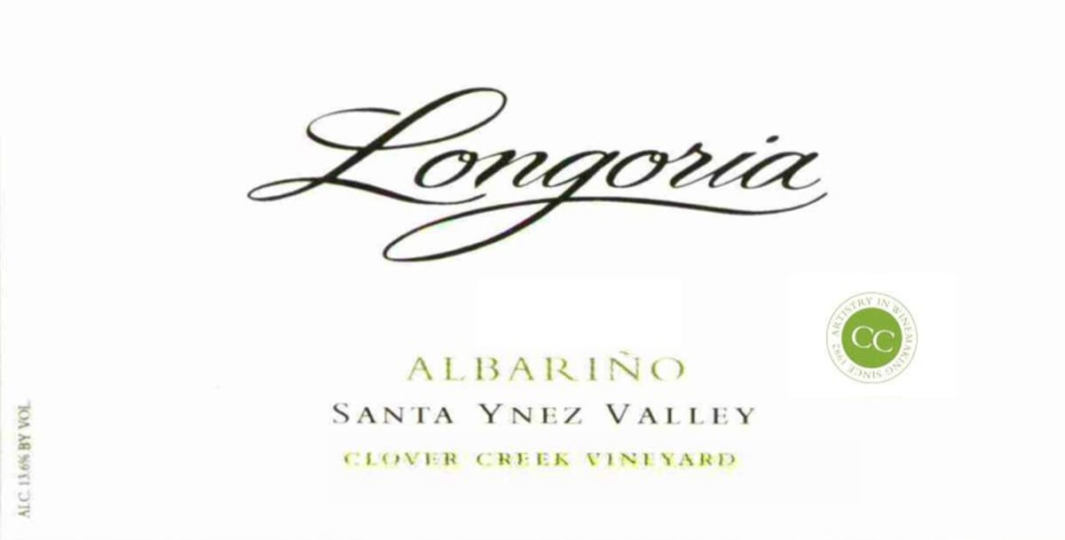 Longoria Albarino 2006 Front Label