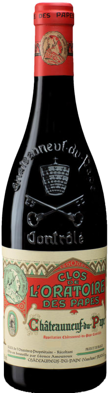 Clos de l'Oratoire des Papes Chateauneuf-du-Pape 2020 Front Bottle Shot