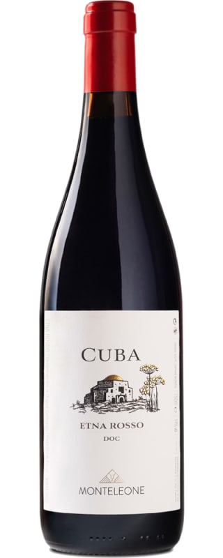 Monteleone Etna Rosso Cuba 2017 Front Bottle Shot