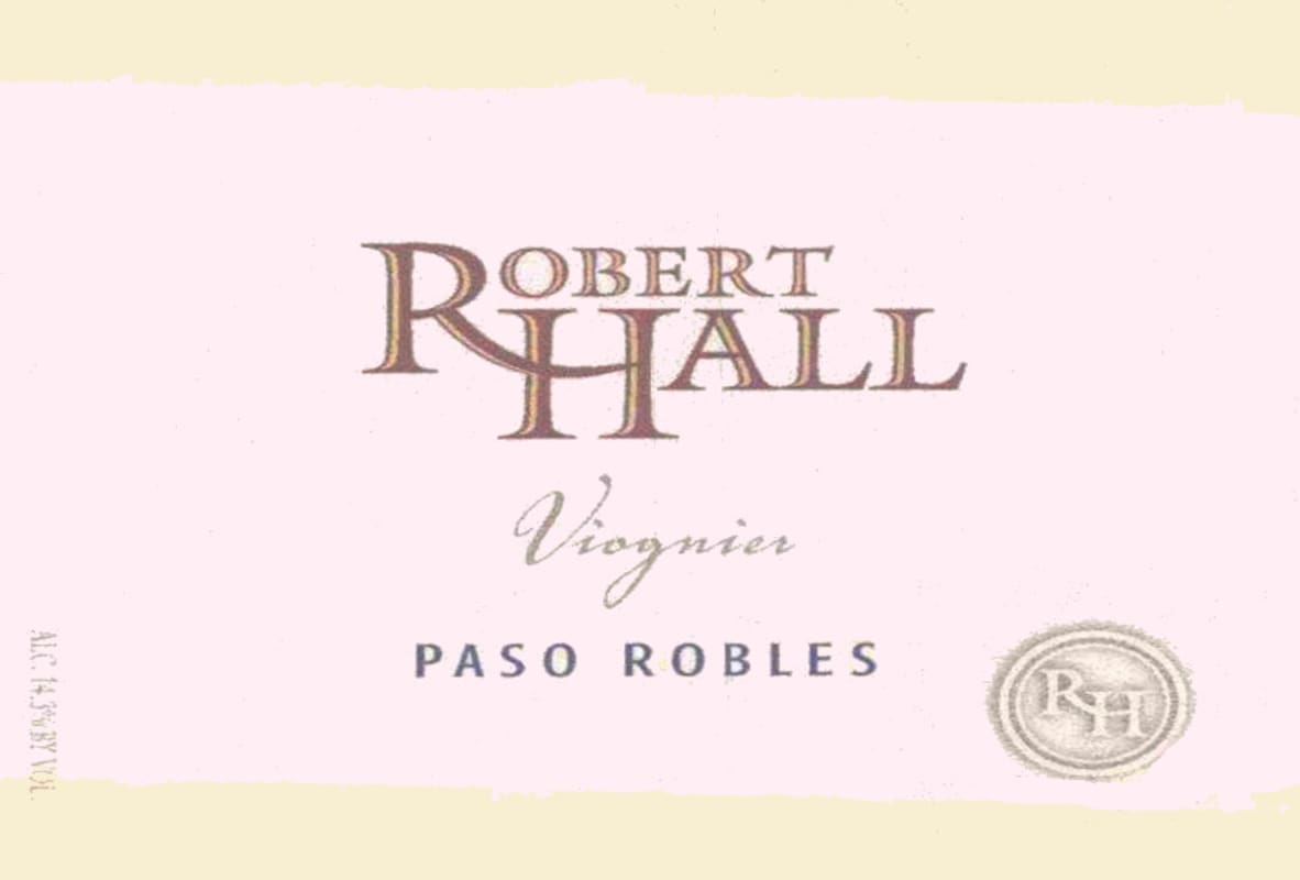 Robert Hall Viognier 2008 Front Label