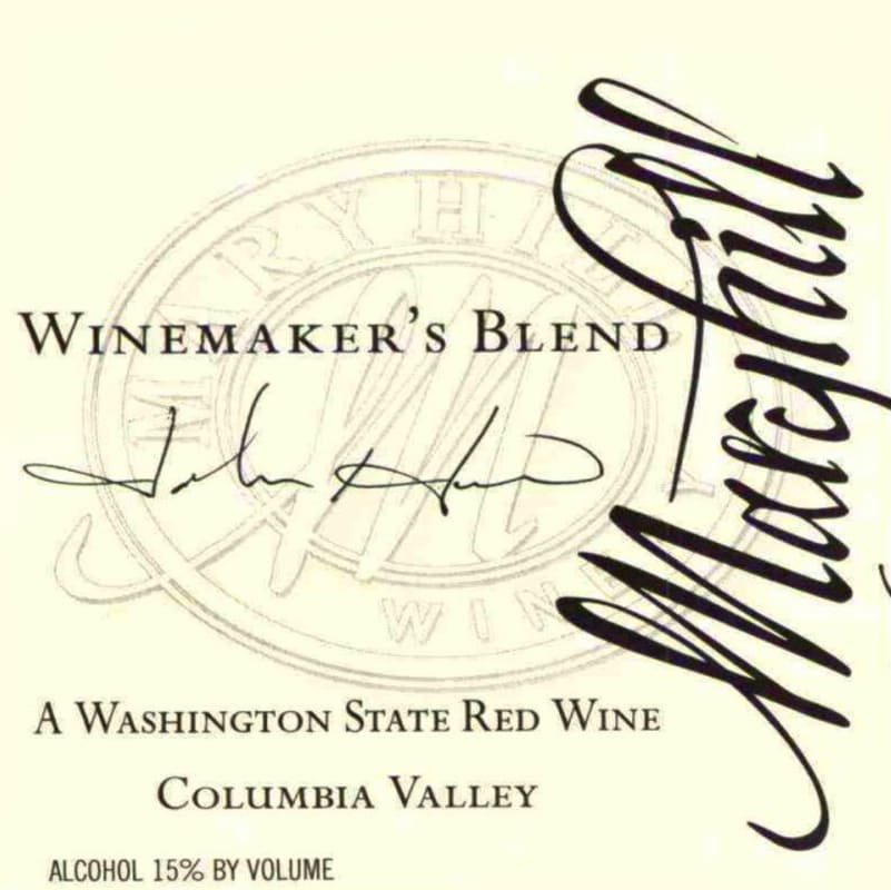 Maryhill Winemaker's Red Blend 2013 Front Label