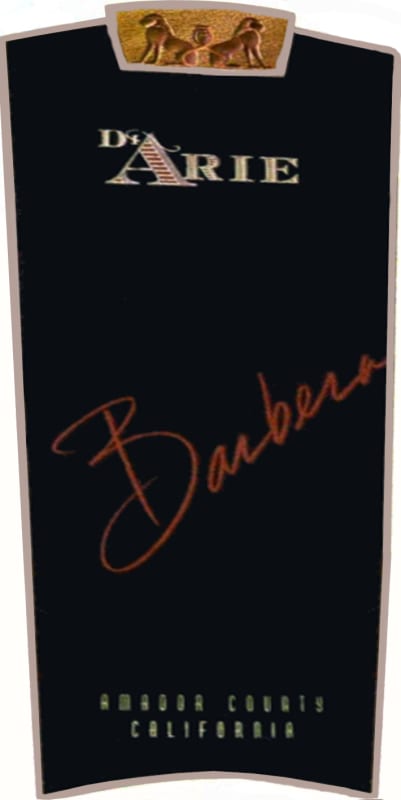 C. G. Di Arie Vineyard & Winery Barbera 2009 Front Label