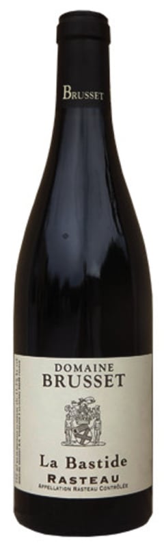 Domaine Brusset Rasteau La Bastide 2017 Front Bottle Shot