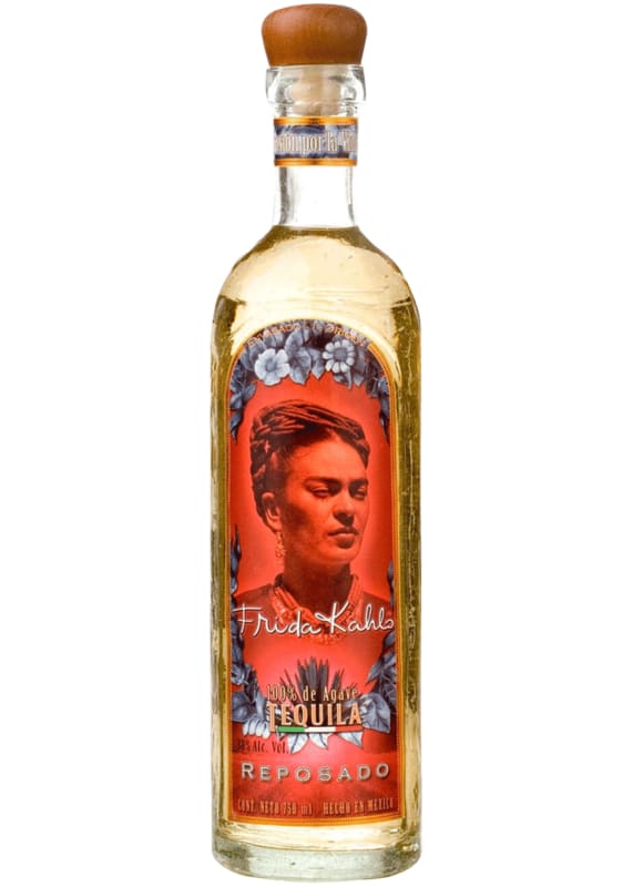 Frida Kahlo Tequila Reposado Tequila Front Bottle Shot