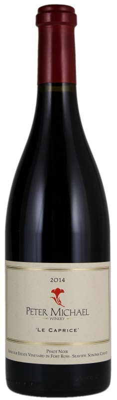 Peter Michael Le Caprice Pinot Noir 2014 Front Bottle Shot
