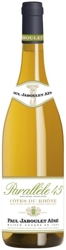 Jaboulet Parallele 45 Blanc 2017 Front Bottle Shot