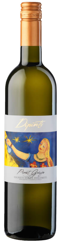 Dipinti Vigneti delle Dolomiti Pinot Grigio 2022 Front Bottle Shot