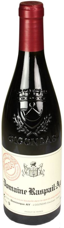 Domaine Raspail-Ay Gigondas 2015 Front Bottle Shot