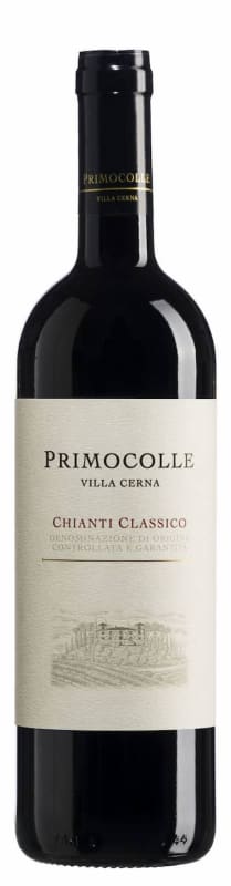 Villa Cerna Chianti Classico Primocolle 2022 Front Bottle Shot