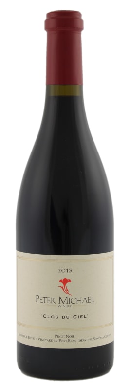 Peter Michael Clos Du Ciel Pinot Noir 2013 Front Bottle Shot