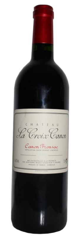 Chateau La Croix Canon 1998 Front Bottle Shot