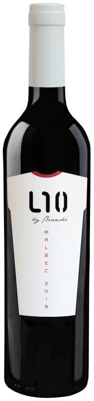 L10 by Valentin Bianchi Malbec 2015 Front Bottle Shot