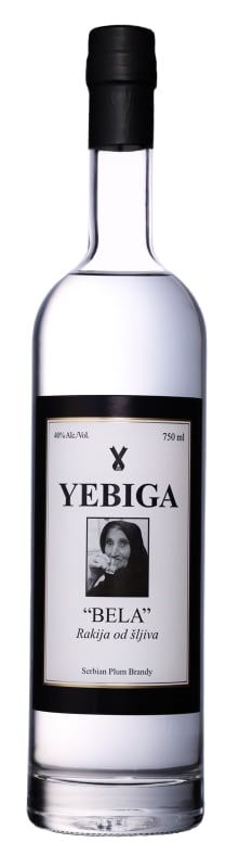 Yebiga BELA Plum Brandy (700ML) Front Bottle Shot