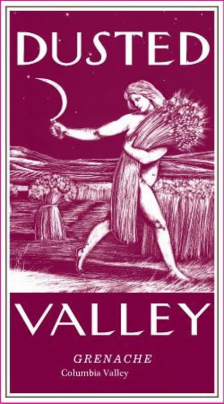 Dusted Valley Grenache 2008 Front Label