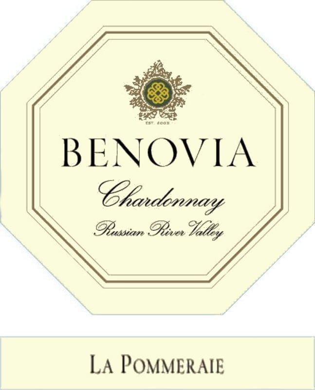 Benovia La Pommeraie Chardonnay 2010 Front Label