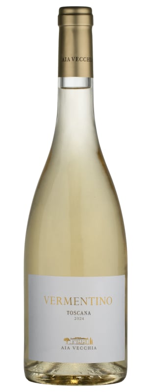 Aia Vecchia Vermentino 2024 Front Bottle Shot