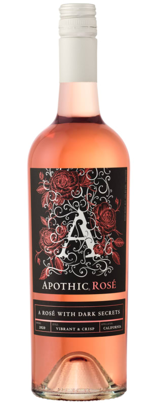 Apothic Rose 2020 Front Bottle Shot