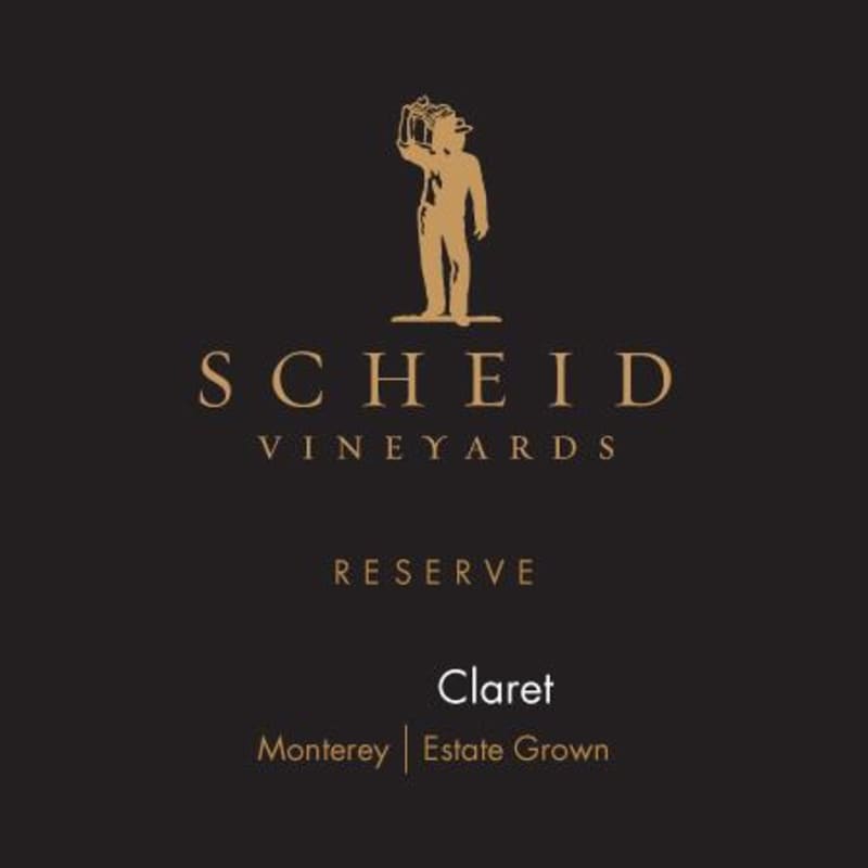 Scheid Vineyards Claret Reserve 2007 Front Label