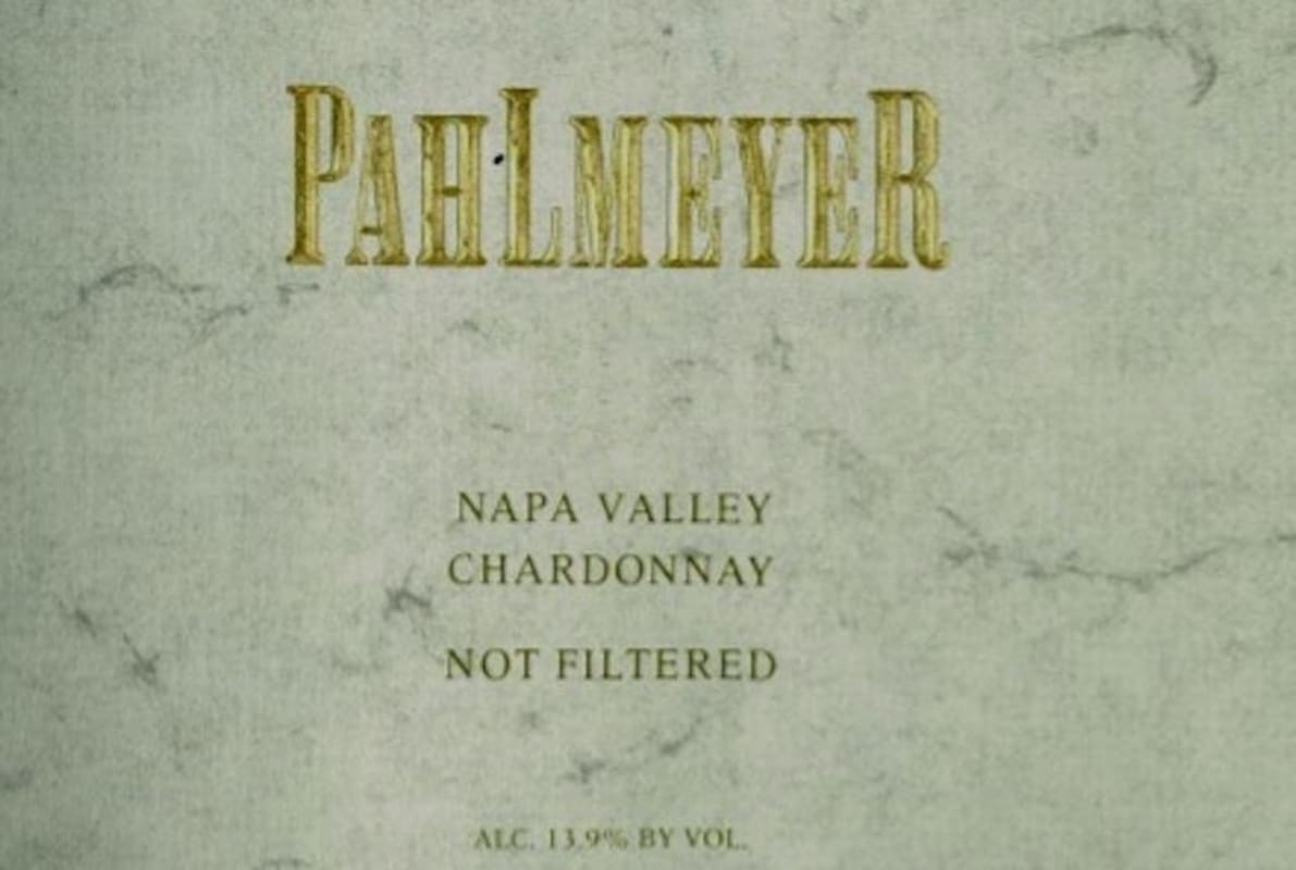 Pahlmeyer Napa Valley Chardonnay 1994 Front Label
