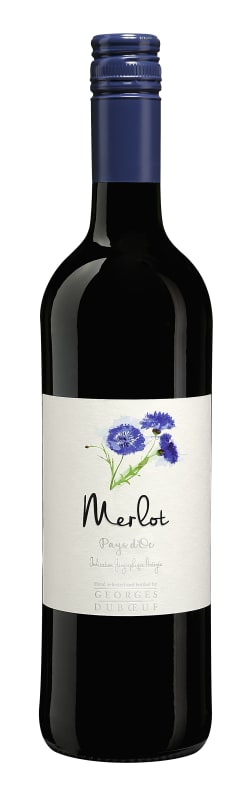 Duboeuf Merlot 2018 Front Bottle Shot