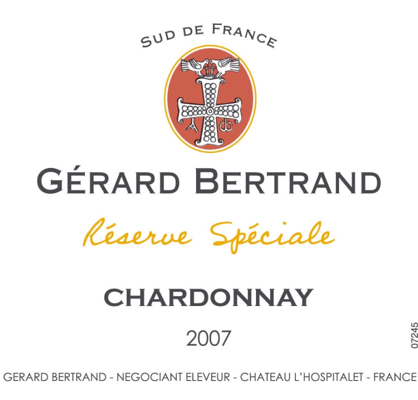 Gerard Bertrand Reserve Speciale Chardonnay 2007 Front Label