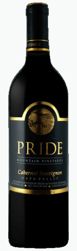 Pride Mountain Vineyards Cabernet Sauvignon 2008 Front Bottle Shot