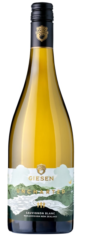 Giesen Uncharted Sauvignon Blanc 2021 Front Bottle Shot