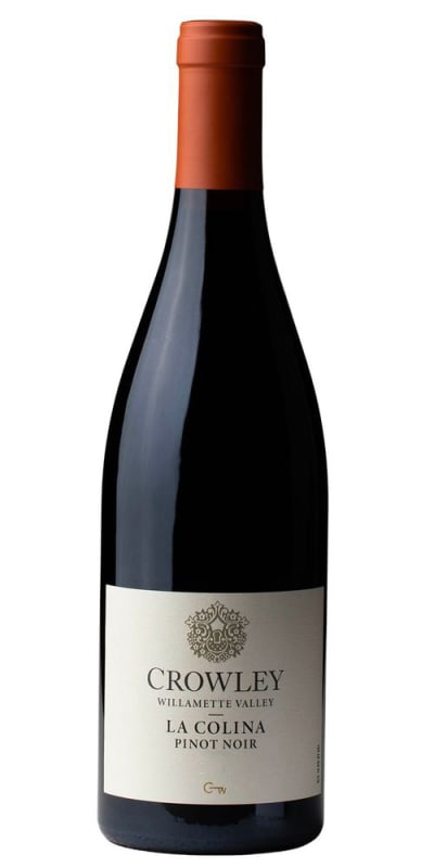 Crowley La Colina Vineyard Pinot Noir 2023 Front Bottle Shot