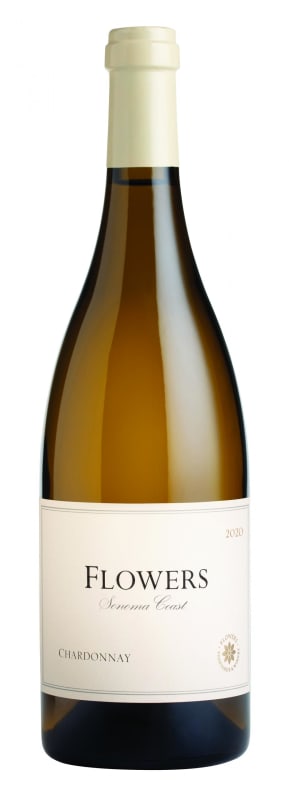 Flowers Sonoma Coast Chardonnay 2020 Front Bottle Shot