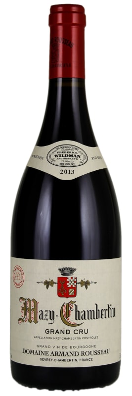 Domaine Armand Rousseau Mazy-Chambertin Grand Cru 2013 Front Bottle Shot