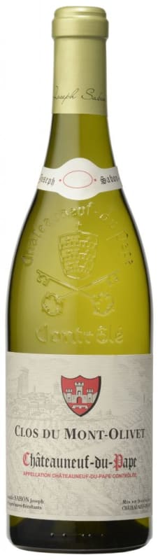 Clos du Mont Olivet Chateauneuf-du-Pape Blanc 2018 Front Bottle Shot