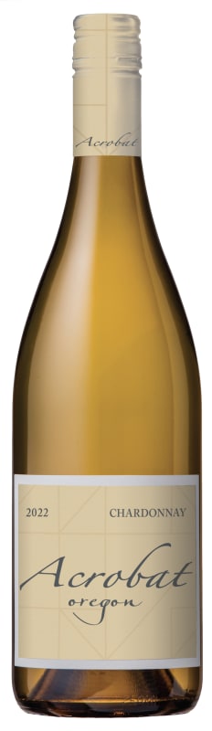 Acrobat Chardonnay 2022 Front Bottle Shot