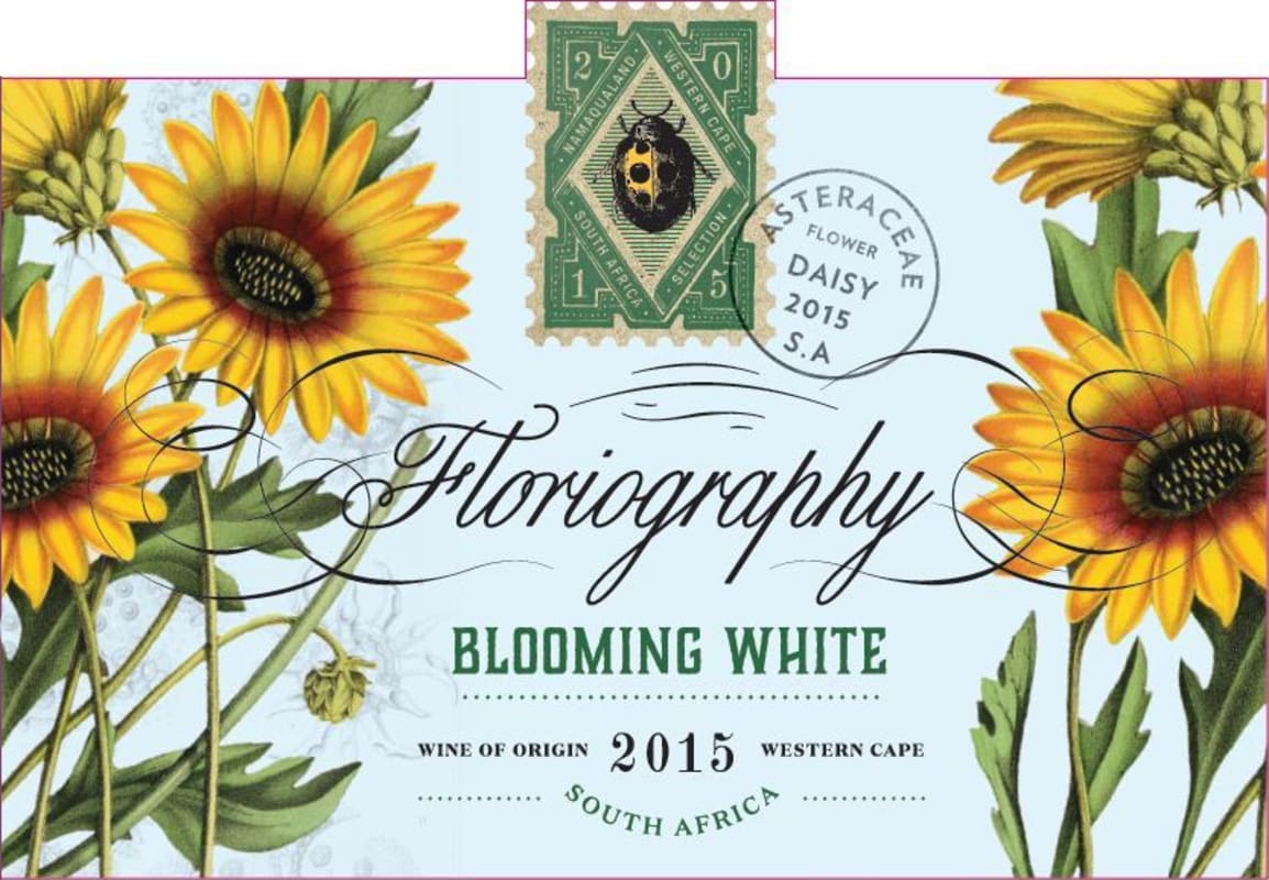 Cederberg Floriography Blooming White 2015 Front Label