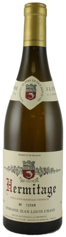 Jean-Louis Chave Hermitage Blanc 2016 Front Bottle Shot