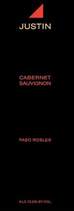 Justin Cabernet Sauvignon 2013 Front Label