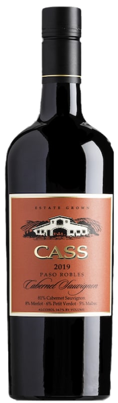 Cass Winery Signature Cabernet Sauvignon 2019 Front Bottle Shot