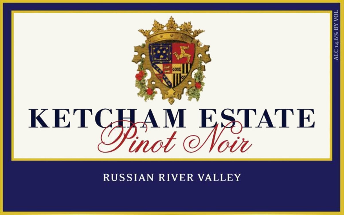 Ketcham Estate Pinot Noir 2007 Front Label