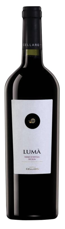 Cantine Cellaro Luma Nero d'Avola 2019 Front Bottle Shot