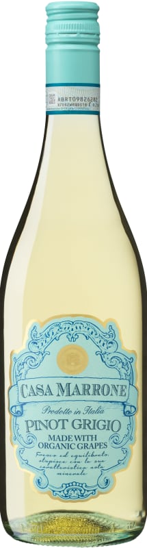 Casa Marrone Pinot Grigio 2023 Front Bottle Shot