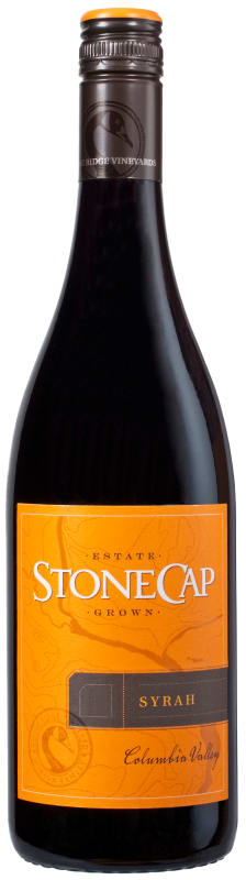 StoneCap Syrah 2016 Front Bottle Shot