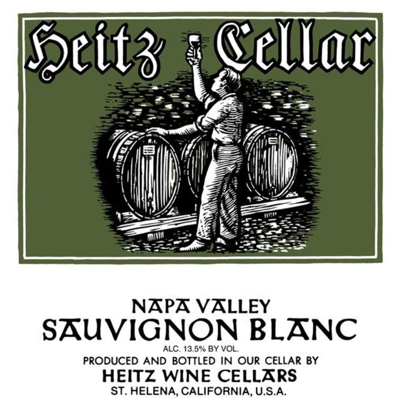 Heitz Cellar Sauvignon Blanc 2008 Front Label