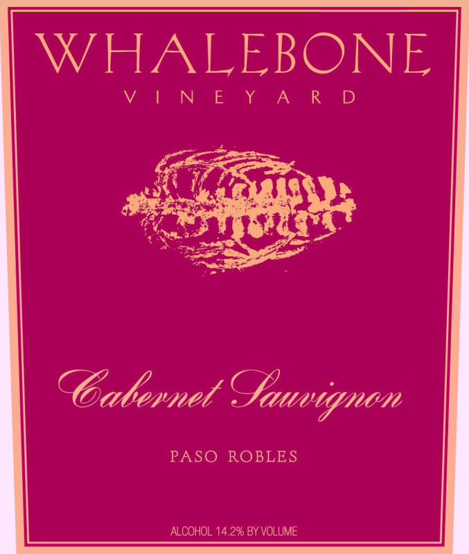 Whalebone Vineyard Cabernet Sauvignon 2011 Front Label