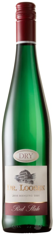 Dr. Loosen Red Slate Dry Riesling 2016 Front Bottle Shot