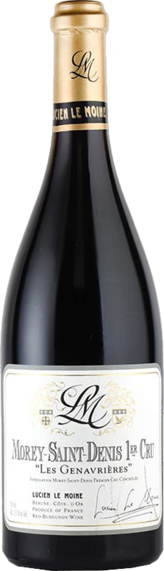 Lucien Le Moine Morey-St-Denis Les Genavrieres Premier Cru 2021 Front Bottle Shot