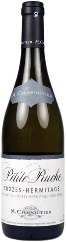 M. Chapoutier Crozes Hermitage La Petite Ruche Blanc 2015 Front Bottle Shot
