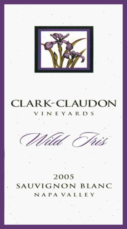 Clark-Claudon Wild Iris Sauvignon Blanc 2005 Front Label