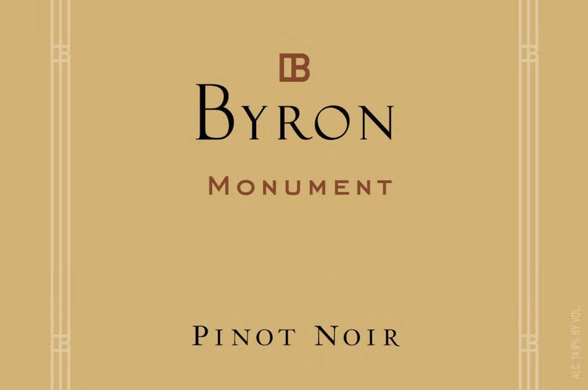Byron Monument Pinot Noir 2010 Front Label