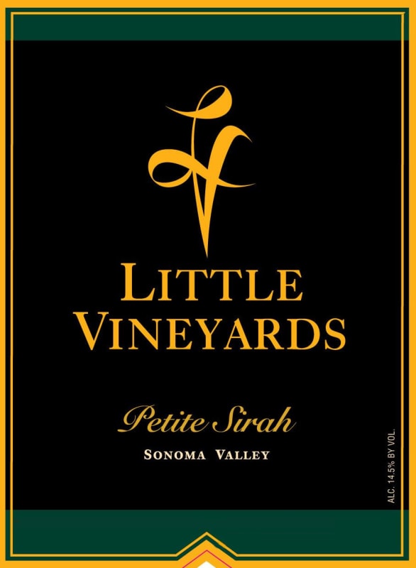 Little Vineyards Family Winery Petite Sirah 2010 Front Label